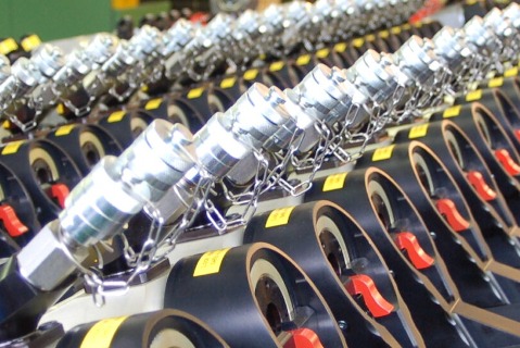 Viele hydraulische Drehmomentschraubern und Schraubtechnik.