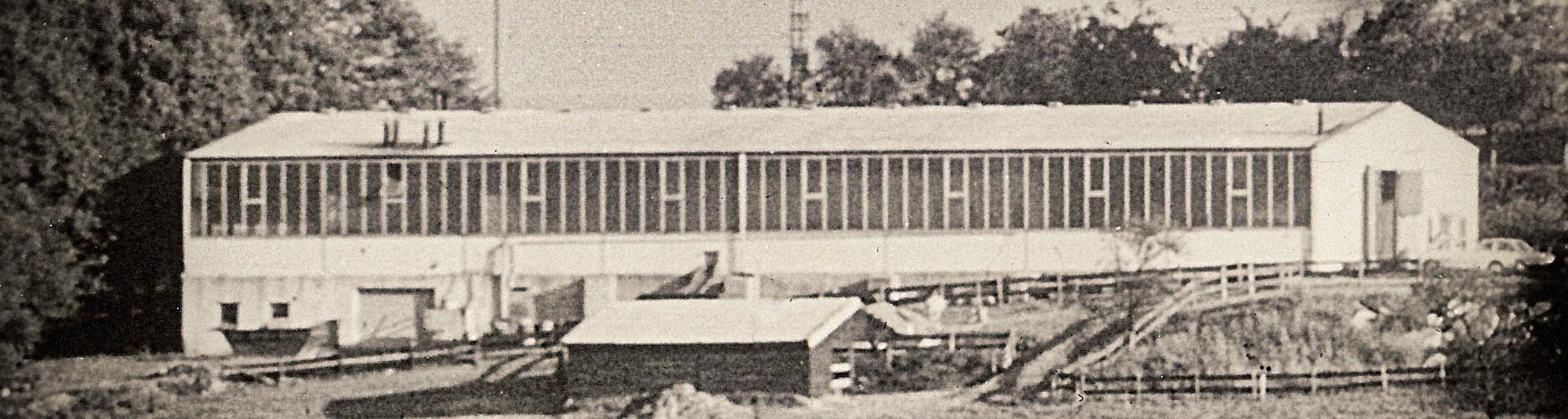 Historisches Firmengebäude von Plarad
