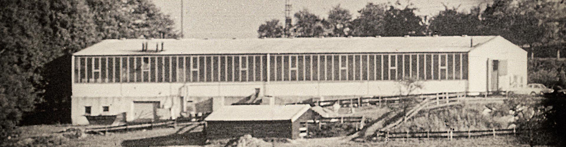 Historisches Firmengebäude von Plarad