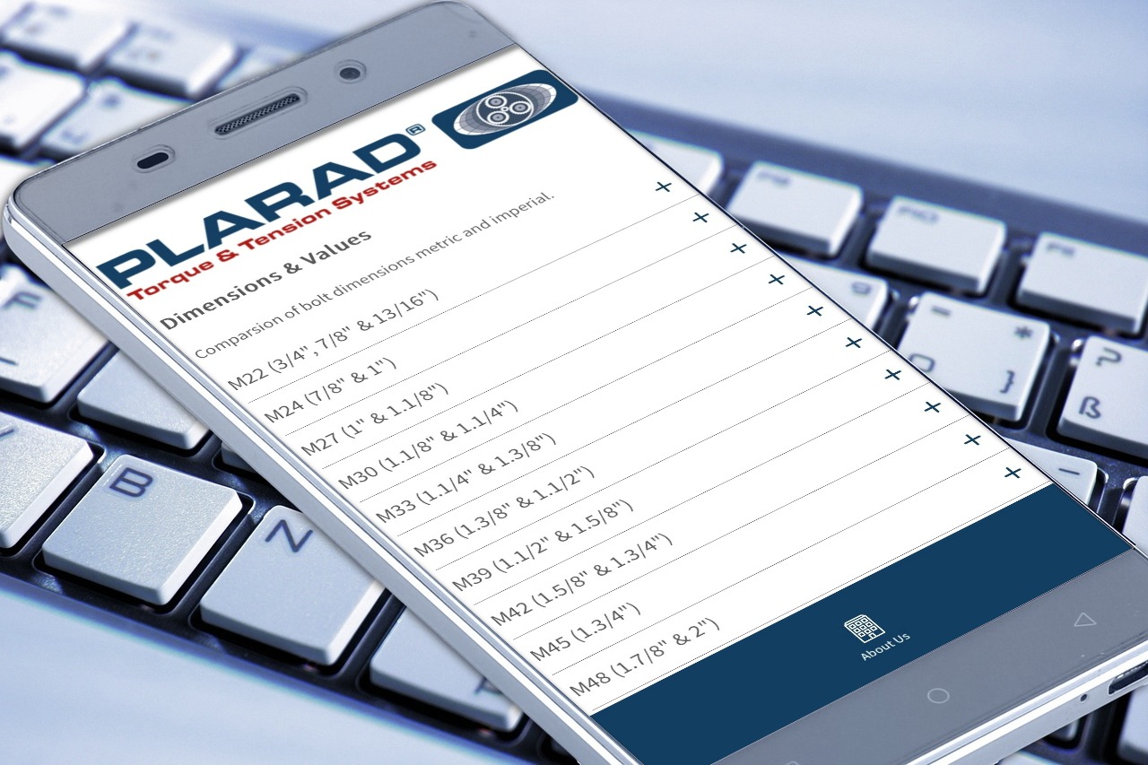 Zu sehen ist ein Bild von Plarad_app_bolting_tools_torque_wrenches
