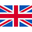 Flag of the United Kingdom with a red cross and diagonal white stripes on a blue field, representing unity across diverse regions.