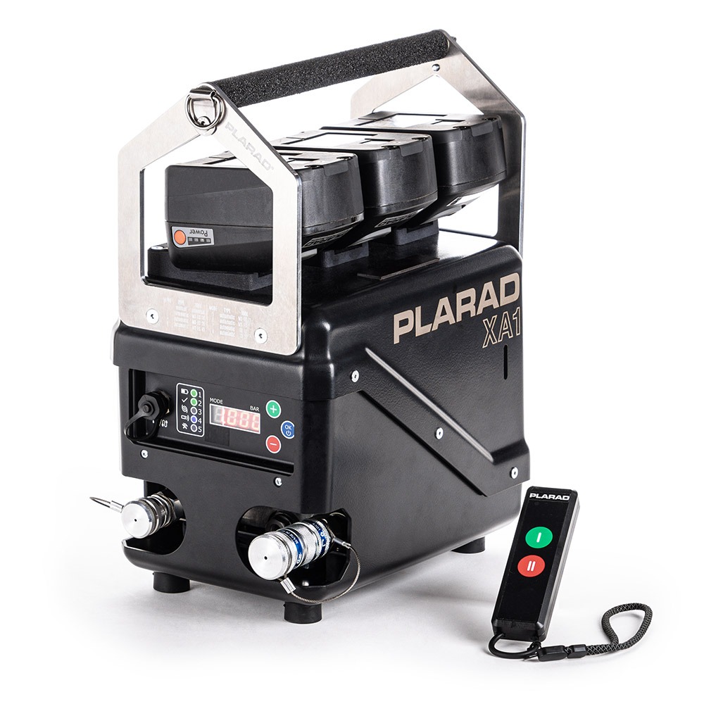Plarad XA1 hydraulische Pumpe mit Fernbedienung