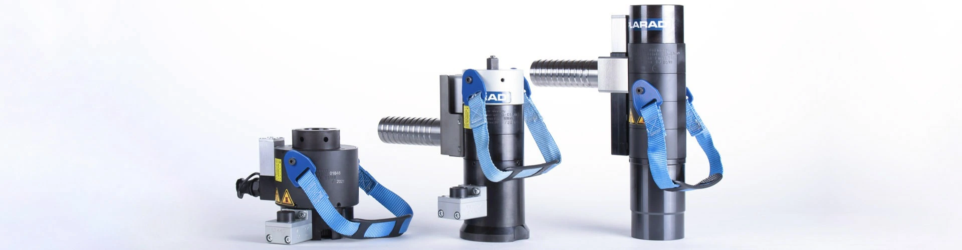 Drei Hydraulische Spannzylinder