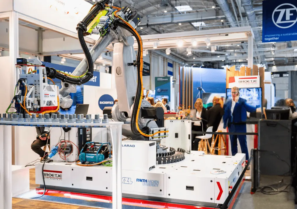 Plarad automated bolting system in action